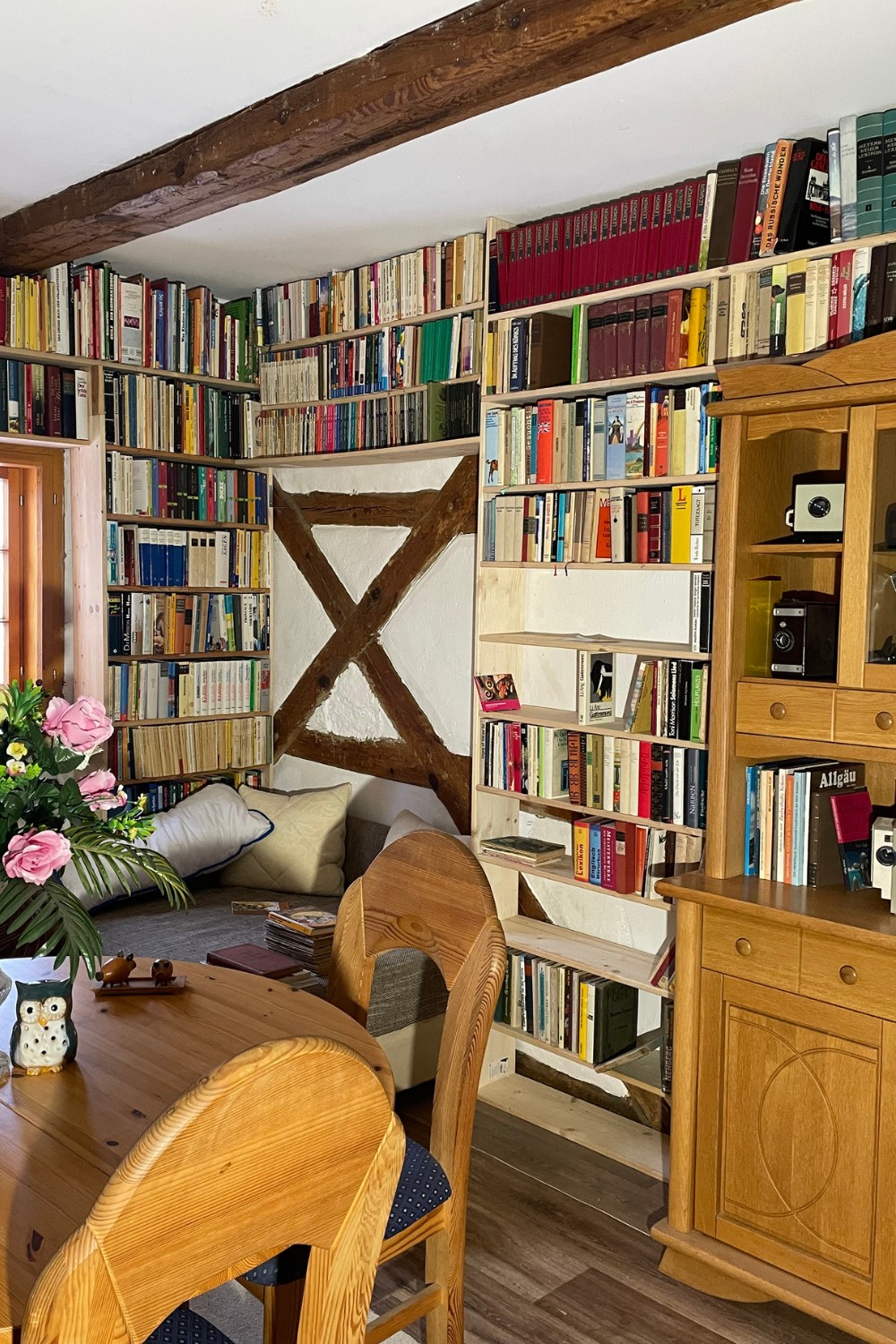 Buechernachtung.de Doppelzimmer 1 - Sitzgruppe 2